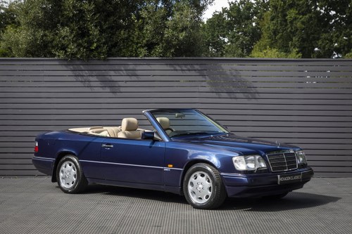1996 MERCEDES-BENZ E320 (W124) SPORTLINE CABRIOLET VERKAUFT