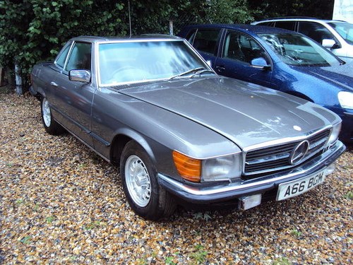 1984 Mercedes-Benz 280SL Convertible with Hardtop  For Sale by Auction