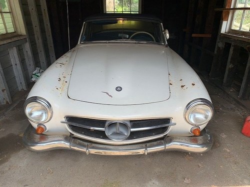 1959 MB 190SL 59R PROJECT COMPLETE MATCHING In vendita