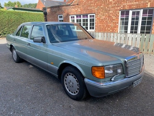 **OCTOBER ENTRY** 1987 Mercedes 500 SEL                      For Sale by Auction