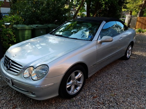2004 Truly Outstanding Mercedes CLK 320 Cabriolet FSH & MOT SOLD