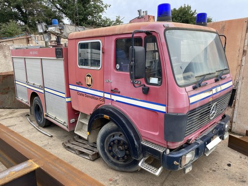 1990 Mercedes 1222 Automatic Fire Engine For Sale
