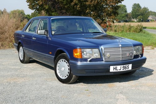 1990 Mercedes-Benz 420 SE W126 with just 85,926 miles. SOLD
