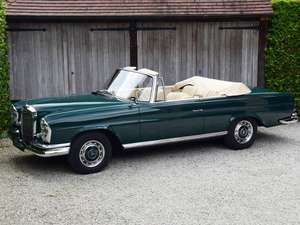 1963 Mercedes 220 SEb Convertible (LHD). Ex-Pat di Cicco For Sale (picture 1 of 6)