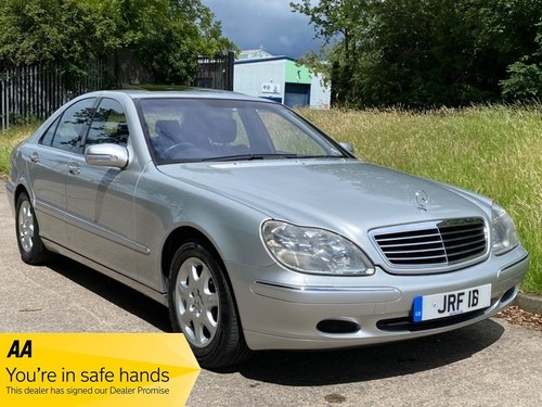 2001 Mercedes S320 V6 Petrol Automatic - 39,000 Miles From New! For Sale
