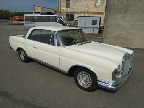 1963 MERCEDES 220SE COUPE FACTORY WHITE! RUNS/DRIVES! SOLD
