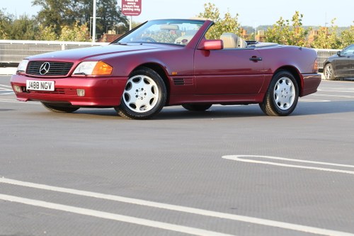 1992 500 sl - 066 chassis build For Sale