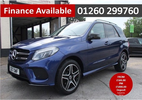 2017 MERCEDES-BENZ GLE 3.0 GLE 350 D 4MATIC AMG LINE 5DR AUTOMATI SOLD