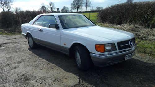 1986 MERCEDES 500 SEC  1 OWNER FOR  20 YEARS For Sale