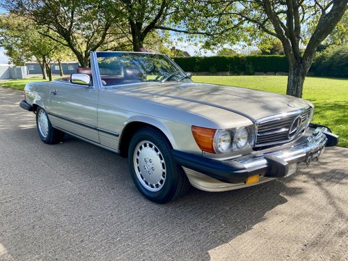 1989 Mercedes 560SL  For Sale