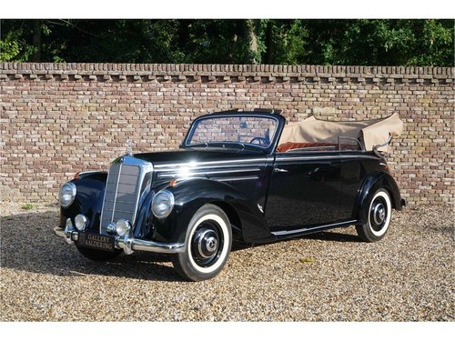1951 Mercedes-Benz W187 220B Cabriolet Fully and TOP restored exa In vendita