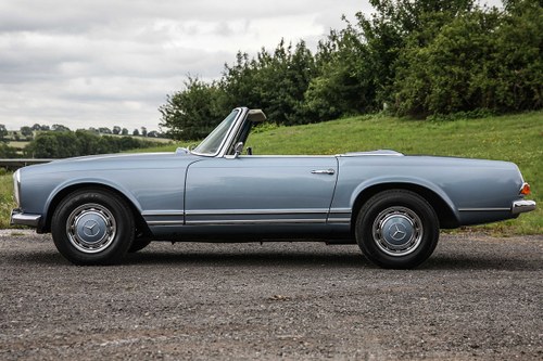 1968 Mercedes-Benz 280SL Pagoda (W113) rare Grey Blue #2239 For Sale