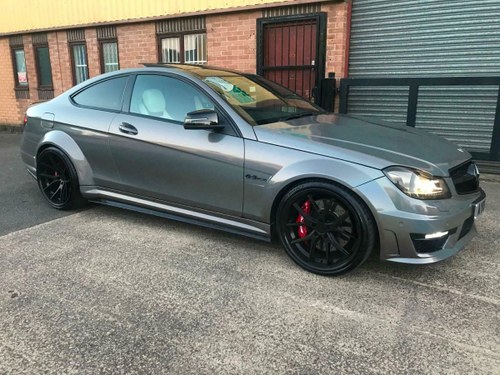 2013 MERCEDES C63 AMG SUPERCHARGED WEISTEC 20K COVERSION MINT SOLD