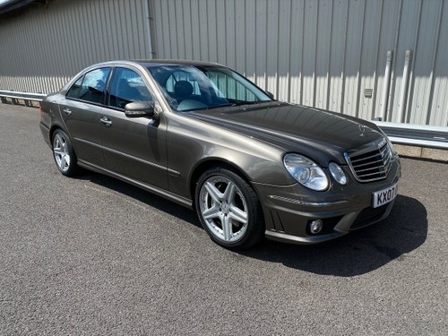 2007 MERCEDES E-CLASS 6.2 V8 E63 AMG 507BHP WITH 39K MILES SOLD