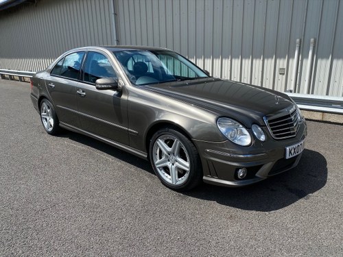 2007 MERCEDES E-CLASS 6.2 V8 E63 AMG 507BHP WITH 39K MILES VENDUTO
