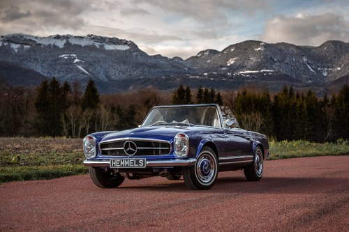 1968 Mercedes-Benz 280 SL Pagoda in Cardiff Blue by Hemmels SOLD VENDUTO