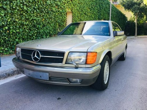 1989 Mercedes-Benz 560 SEC 53000Km only!!!!!! For Sale