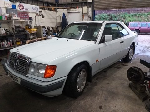 1992 Mercedes 230CE Pillarless Coupe '92k Miles FSH" For Sale