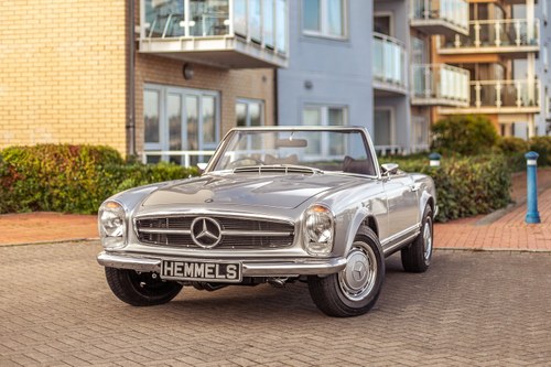 1970 Mercedes-Benz 280 SL Pagoda in Silver by Hemmels SOLD VENDUTO