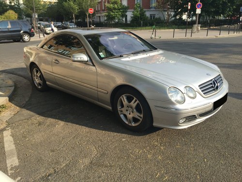 2003 Mercedes-Benz CL 500 No reserve For Sale by Auction