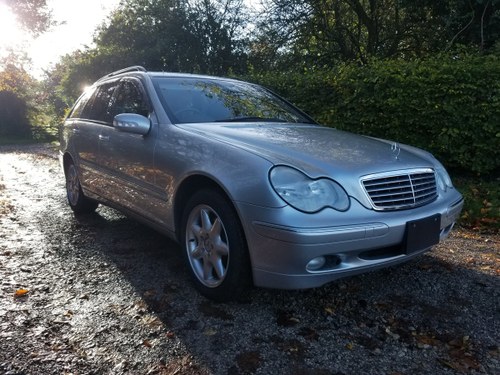 2002 Mercedes C240 Estate 18,997 miles from new For Sale