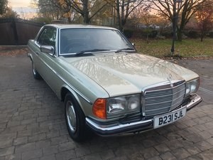 1984 Mercedes 230ce coupe SOLD