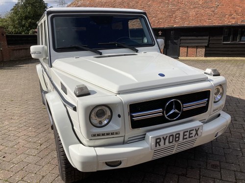2008 MERCEDES -BENZ G- WAGON AMG 55 AUTOMATIC 4X4 For Sale by Auction