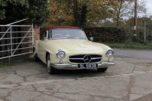 1960 Mercedes-Benz 190SL, Matching No's, 1 of 562 RHD UK Cars In vendita