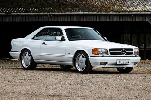 1990 Mercedes-Benz 500SEC (W126) Full History UK Supplied In vendita all'asta