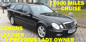 2009 Mercedes e220 cdi avantgarde estate 1 prev owner In vendita