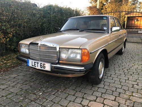 1983 Mercedes 230E. W123 1 owner from new For Sale