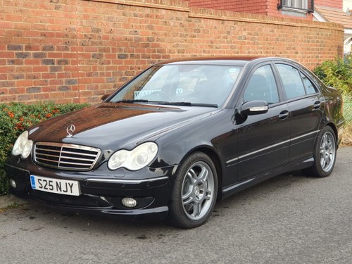 2003 MERCEDES C32 AMG 3.2 V6 AUTO SALOON - 65K - FSH - IMMACULATE For Sale