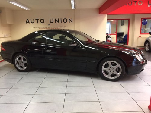 2001 MERCEDES CL500 For Sale