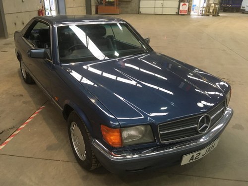 1989 Mercedes 560 SEC For Sale by Auction
