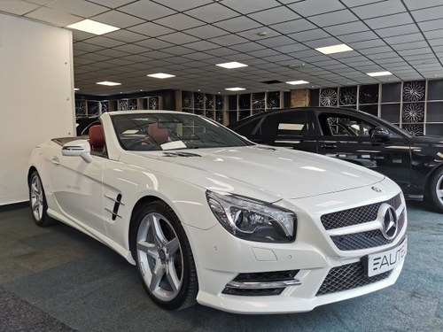 2012 MERCEDES BENZ SL350 ROADSTER *RED LEATHER, 1 OWNER For Sale
