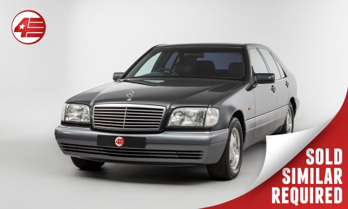 1995 Mercedes W140 S320 /// Just 34k Miles SOLD
