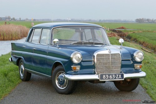 1967 Mercedes Benz 200 W110 Heckflosse Original Dutch For Sale
