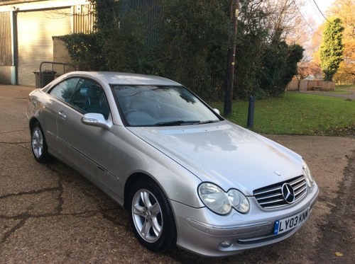 2003 Clk 270 cdi automatic,diesel,low mileage. For Sale