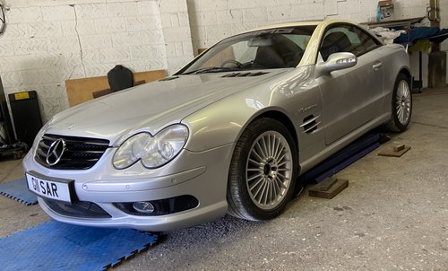 2002 Mercedes Sl 55 Amg V8 Supercharged Spares or repair For Sale