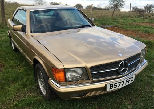 1984 Mercedes 500 SEC In vendita