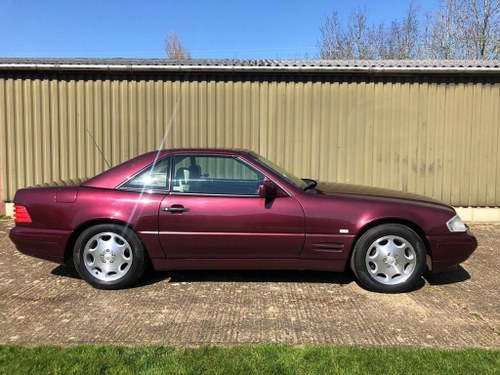 1995 MERCEDES R129 SL500  FULL SERVICE HISTORY LOW MILEAGE SOLD
