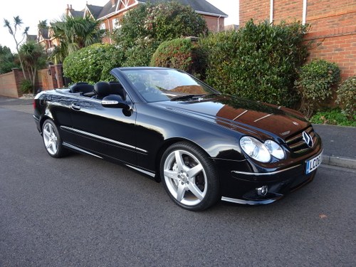 2006 MERCEDES-BENZ CLK 55 AMG (A209) CABRIOLET NOW SOLD SOLD