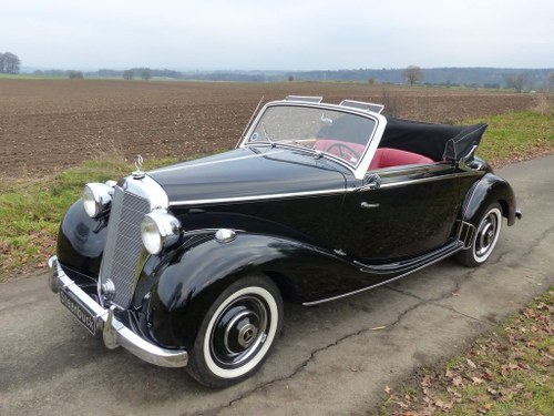 1951 Mercedes-Benz 170 S Conv. A - excellent, one of the best For Sale