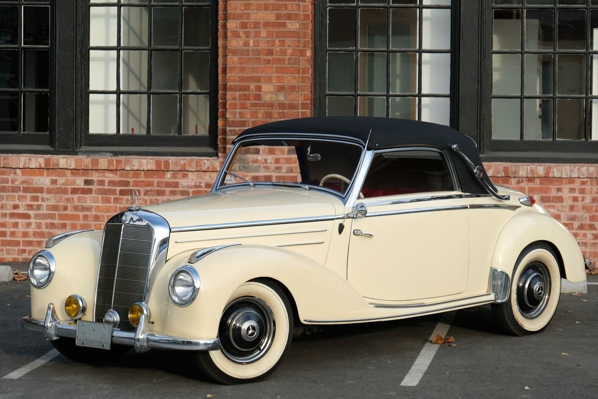 1952 Mercedes 220A Cabriolet#23595, foto 1