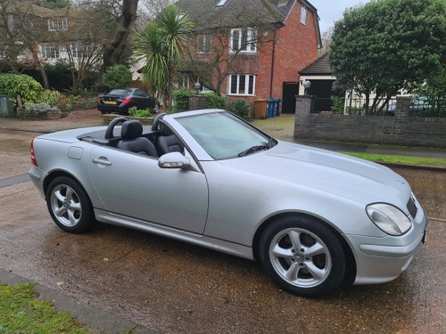 2001 Beautiful Example Of This Rare V6 SLK Just Serviced SOLD