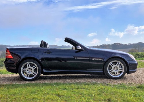 2002 Mercedes-Benz R170 SLK32 AMG, 38k miles & 3 owners. Superb. SOLD