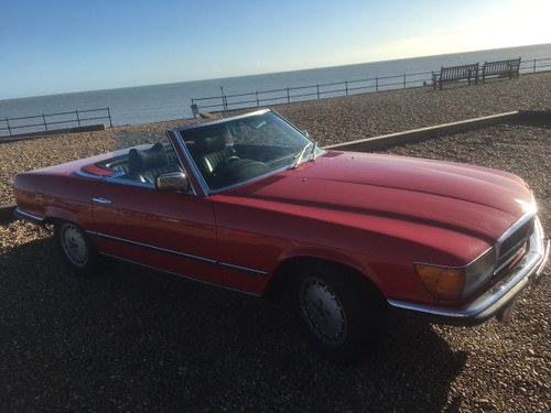 1977 Mercedes 350 SL £8600 VERKAUFT