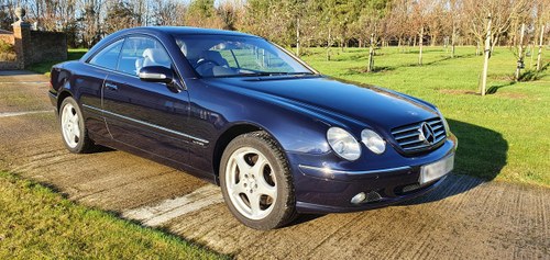 2001 Rare and immaculate V12 CL600 with main dealer FSH VENDUTO