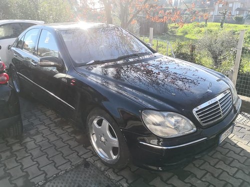 2002 MERCEDES S55 AMG, ONE OWNER, SERVICE BOOK, SOLD
