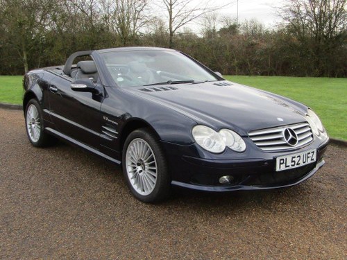 2002 Mercedes SL55 AMG Auto at ACA 27th and 28th February For Sale by Auction